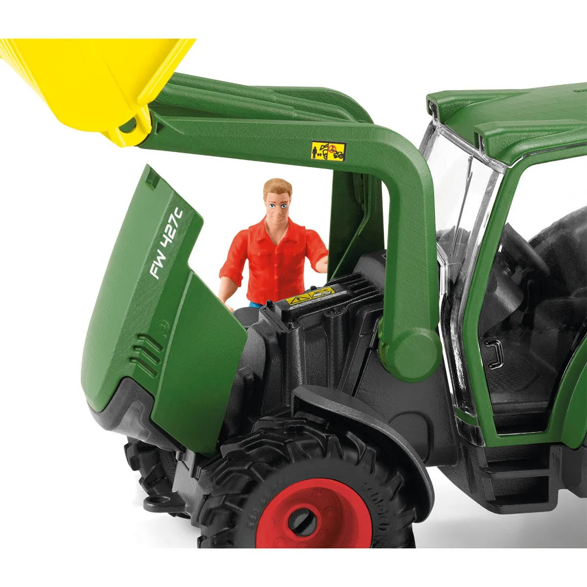 schleich FARM WORLD Traktor mit Anhänger – Bild 7
