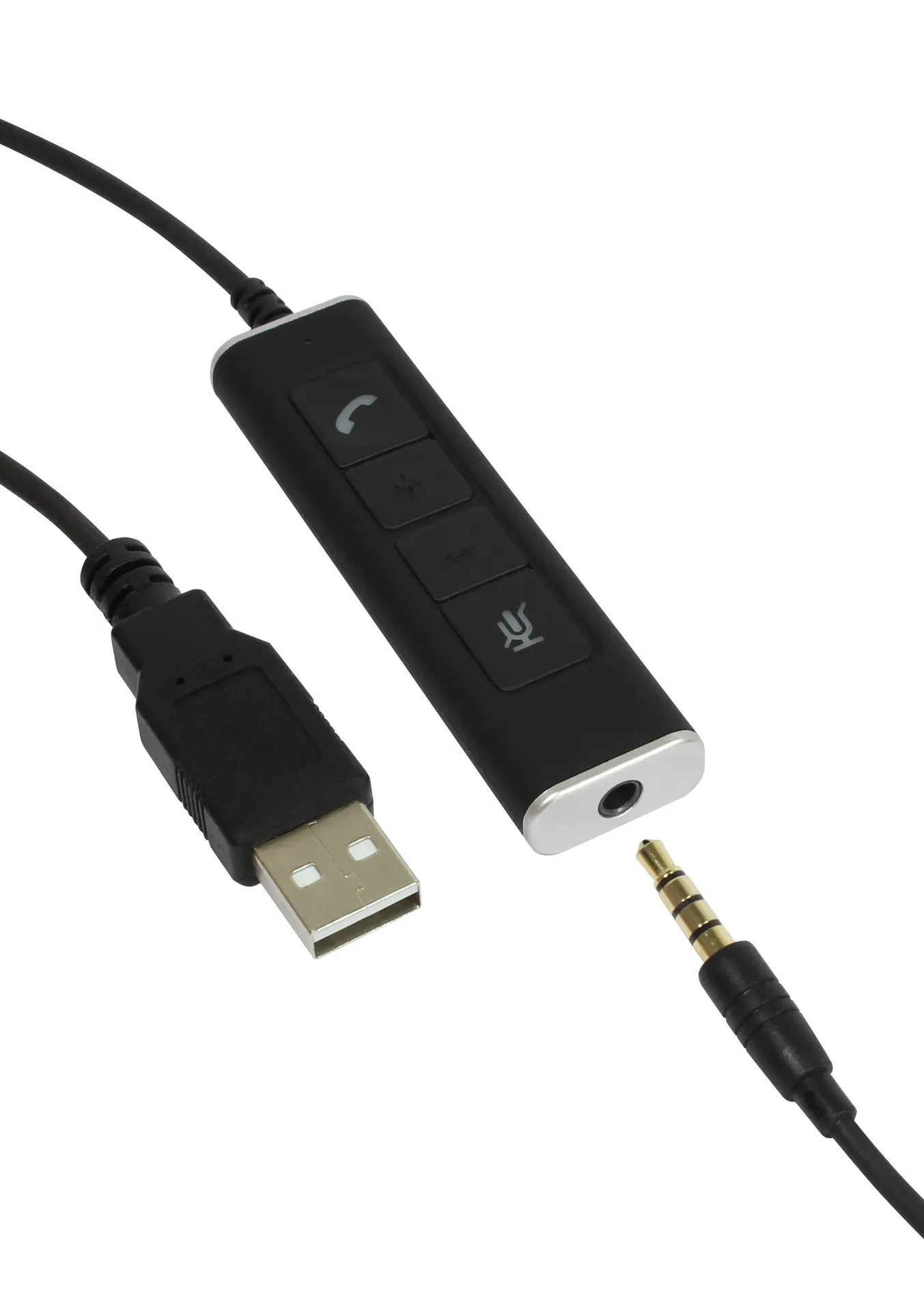 Plusonic Business Headset, 15.1P, monaural, USB & 3,5mm Klinke – Bild 5