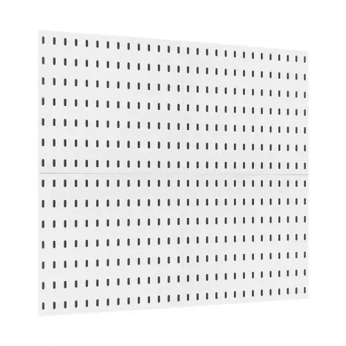 VEVOR Werkzeugwand, 28 x 28 cm, 4er-Set, Kunststoff-Stecktafel-Wand-Organizer-Set mit Zubehör, für Garage, Werkzeugaufbewahrung, Küche, Wohnzimmer, Bastelraum, Büro, Badezimmer, Zuhause, weiß – Bild 9