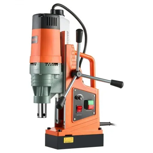 VEVOR Magnetbohrmaschine, 1550-W-Motor, Magnetbohrer 50 mm Kernbohrdurchmesser, 13000 N Magnetkraft, Drehzahlregelung 0–550 U/min, Kernbohrmaschine für Metalloberflächen, Heimwerkerbedarf – Bild 10