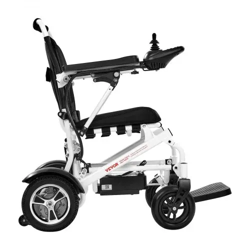 VEVOR Elektrorollstuhl für Erwachsene, 136 kg Tragkraft, faltbarer & leichter motorisierter Rollstuhl, 21 km Reichweite, medizinischer Roller, tragbar für Senioren & Behinderte, 930x590x940 mm – Bild 9