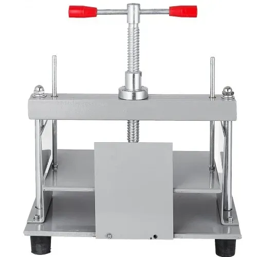 VEVOR Manuelle Papierpresse, 305 x 228,6 mm für Papier im A4-Format, Flachpresse, 10 cm Dicker Stahlrahmen, manuelle Flachpapierpresse, Buchpresse zur Papierherstellung – Bild 10
