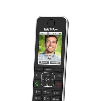 Fon FRITZ! C6 DECT-Telefon Anrufer-Identifikation Schwarz Fon FRITZ! C6 DECT-Telefon Anrufer-Identifikation Schwarz
