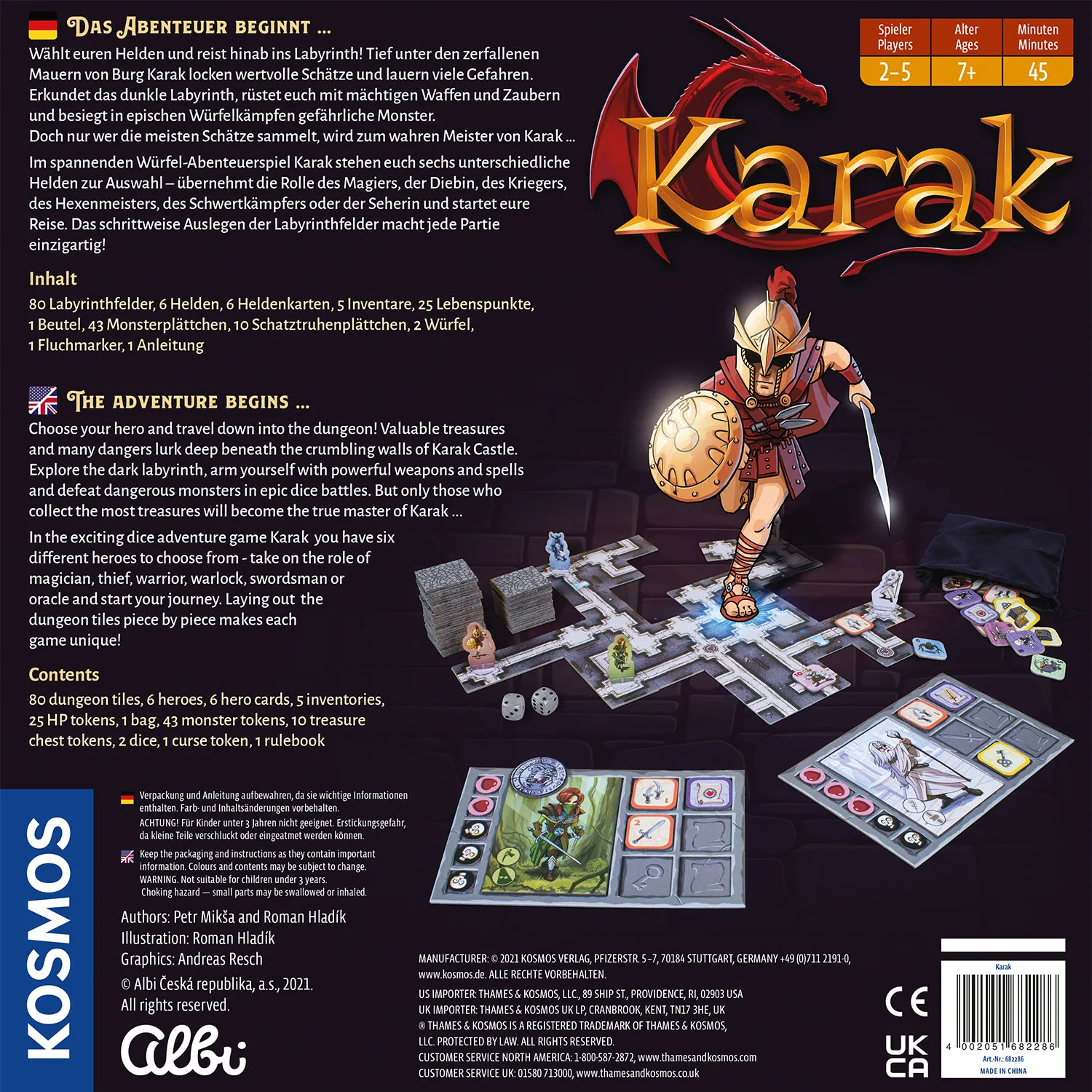 Kosmos Karak Brettspiel Rollenspiele – Bild 2