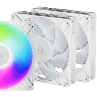 ARCTIC Freezer P14 Pro A-RGB (White) – 3 Pack 140 mm A-RGB PWM-Lüfter mit Kabelsplitter ARCTIC Freezer P14 Pro A-RGB (White) – 3 Pack 140 mm A-RGB PWM-Lüfter mit Kabelsplitter