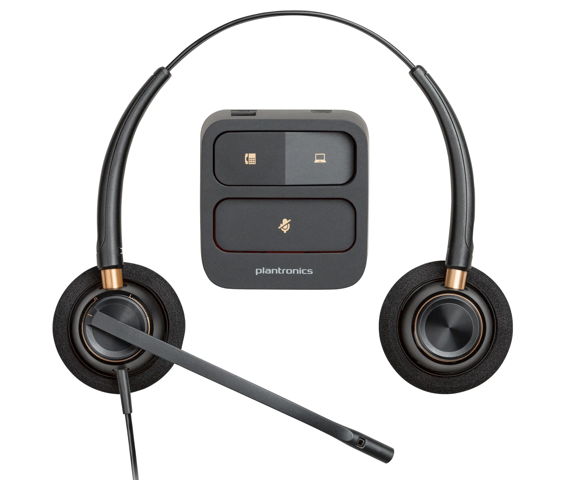 HP Poly EncorePro 520 Binaurales Headset + Quick Disconnect HP Poly EncorePro 520 Binaurales Headset + Quick Disconnect
