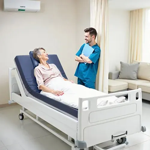 VEVOR Pflegematratze, 227 kg Tragkraft, medizinische Doppelschicht-Schaumstoffmatratze, wasserdicht, für die Behandlung von Dekubitus in Pflegeheimen & der häuslichen Pflege, 2030x914x153 mm – Bild 7