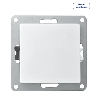 Wechselschalter McPower “Cup“ 250V~/10A, UP, Steckanschluss, weiß Wechselschalter McPower “Cup“ 250V~/10A, UP, Steckanschluss, weiß