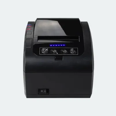 ALLNET Thermo-Bondrucker / Kassendrucker / Küchendrucker ALL-PR606, USB/RS232/LAN/Bluetooth mit Beeper & LED – Bild 2