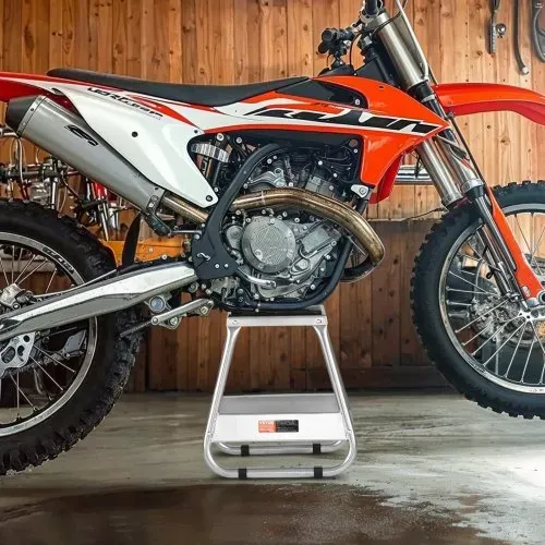 VEVOR Dirtbike Ständer Boxenständer, universeller rutschfester Offroad-Wartungslift, Motorrad Ständer für die Wartung von Motorrädern und Powersports 498 kg belastbare Ständerlift Hebeständer – Bild 7