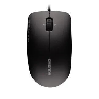 CHERRY MC 2000 Kabelgebundene Maus mit schwenkbarem Rad, Schwarz, USB CHERRY MC 2000 Kabelgebundene Maus mit schwenkbarem Rad, Schwarz, USB