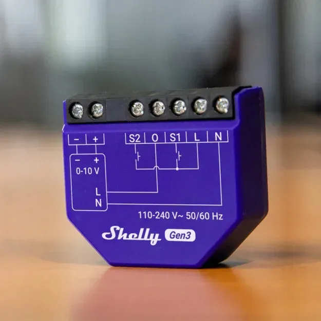 Shelly · Unterputz · "Dimmer 0-10V oder 1-10V PM Gen3" – Bild 3