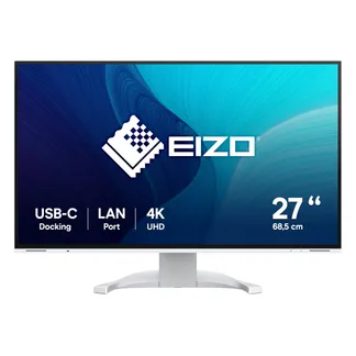EIZO FlexScan EV2740X-WT Computerbildschirm 68,6 cm (27″) 3840 x 2160 Pixel 4K Ultra HD LCD Weiß EIZO FlexScan EV2740X-WT Computerbildschirm 68,6 cm (27″) 3840 x 2160 Pixel 4K Ultra HD LCD Weiß