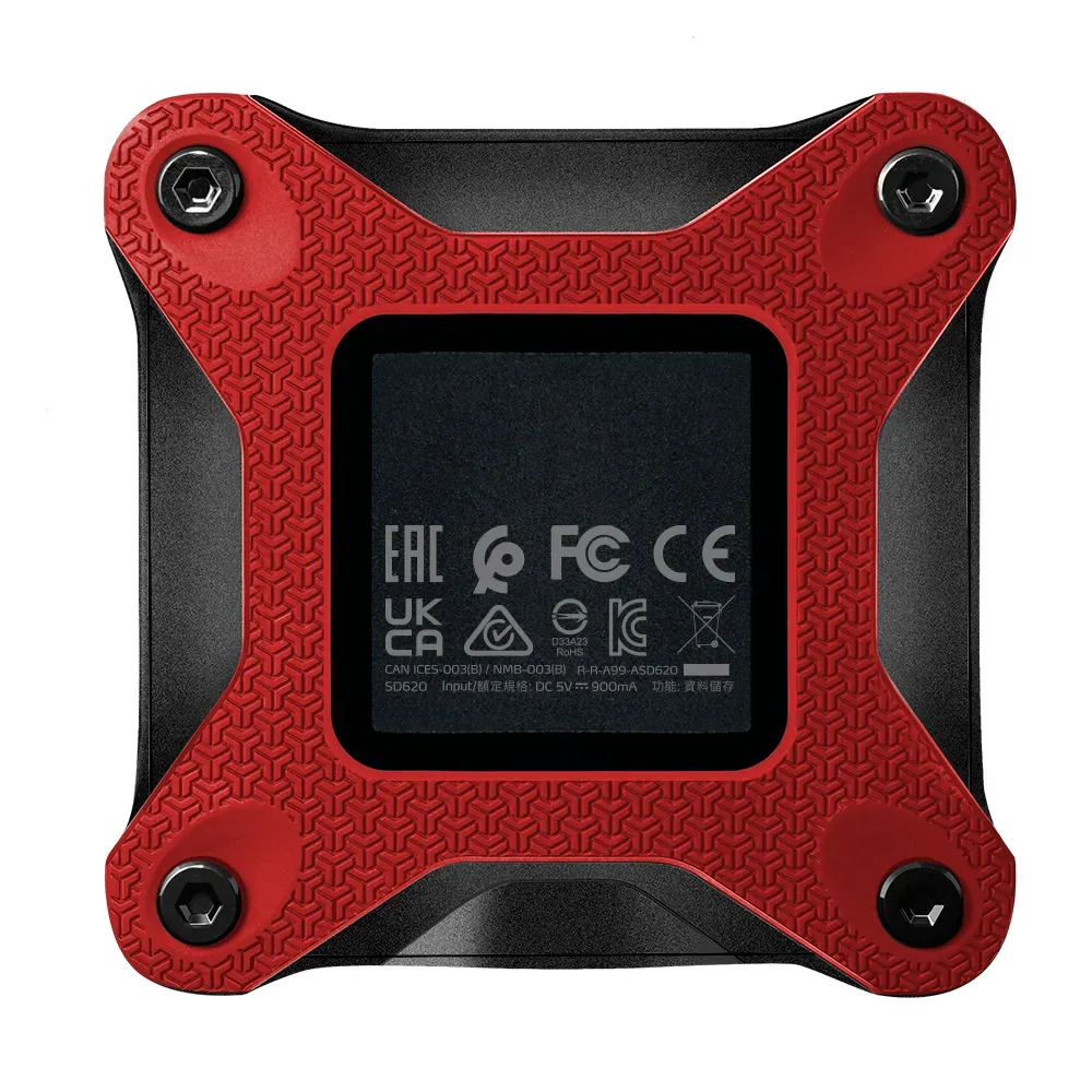 ADATA SD620 1 TB Micro-USB B 3.2 Gen 2 (3.1 Gen 2) Rot – Bild 5