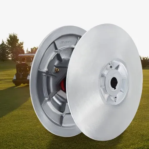 VEVOR Golf Cart Sekundär Angetriebene Power-Kupplungs-Set, Metalloberflächen-Antriebskupplung, 1985–2007 angetriebenes Kupplungs-Set, kompatibel mit Yamaha Low End G2-G28 Golf Cart (mit Feder) – Bild 7