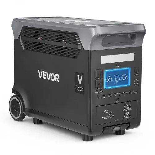 VEVOR Tragbare Powerstation, 3000W Solargenerator, 3072Wh LiFePO4-Akku-Backup mit 13 Ausgangsanschlüssen für Notfälle zu Hause, Camping im Freien, Wohnmobilreisen (Solarpanel NICHT enthalten) VEVOR Tragbare Powerstation, 3000W Solargenerator, 3072Wh LiFePO4-Akku-Backup mit 13 Ausgangsanschlüssen für Notfälle zu Hause, Camping im Freien, Wohnmobilreisen (Solarpanel NICHT enthalten)