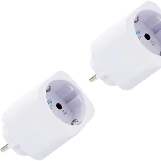 Shelly · Plug & Play „Plug M Gen3 White“ · 2er Set · Smarter Zwischenstecker · 13A · Messfunktion · WLAN · BT · weiß Shelly · Plug & Play „Plug M Gen3 White“ · 2er Set · Smarter Zwischenstecker · 13A · Messfunktion · WLAN · BT · weiß