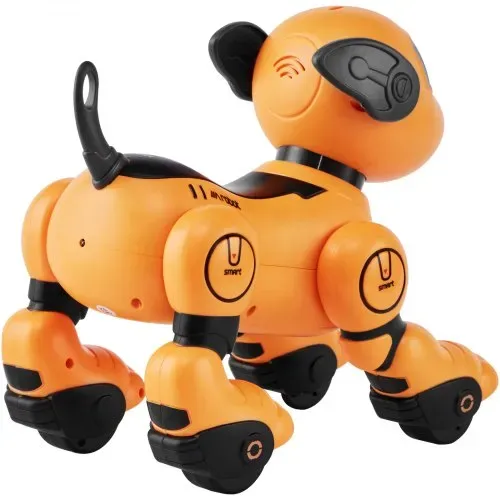 VEVOR Ferngesteuertes Roboter-Hundespielzeug, 2,4 GHz RC-Hund, programmierbares intelligentes interaktives Roboter-Haustier für Kinder mit Folgefunktion, Berührungs- und Sprachsteuerung, singendes, tanzendes RC-Stunt-Spielzeug für Jungen und Mädchen ab 3 Jahren – Bild 9