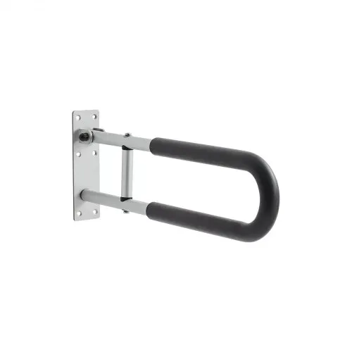 VEVOR Aufstehhilfe Toilette, 605x75x230 mm U-förmiger Haltegriff, Wandstützgriff für Senioren, Handikap-Klappgriff, mit rutschfestem Griff, 136 kg Tragkraft für ältere Menschen, Behinderte, Schwangere – Bild 8