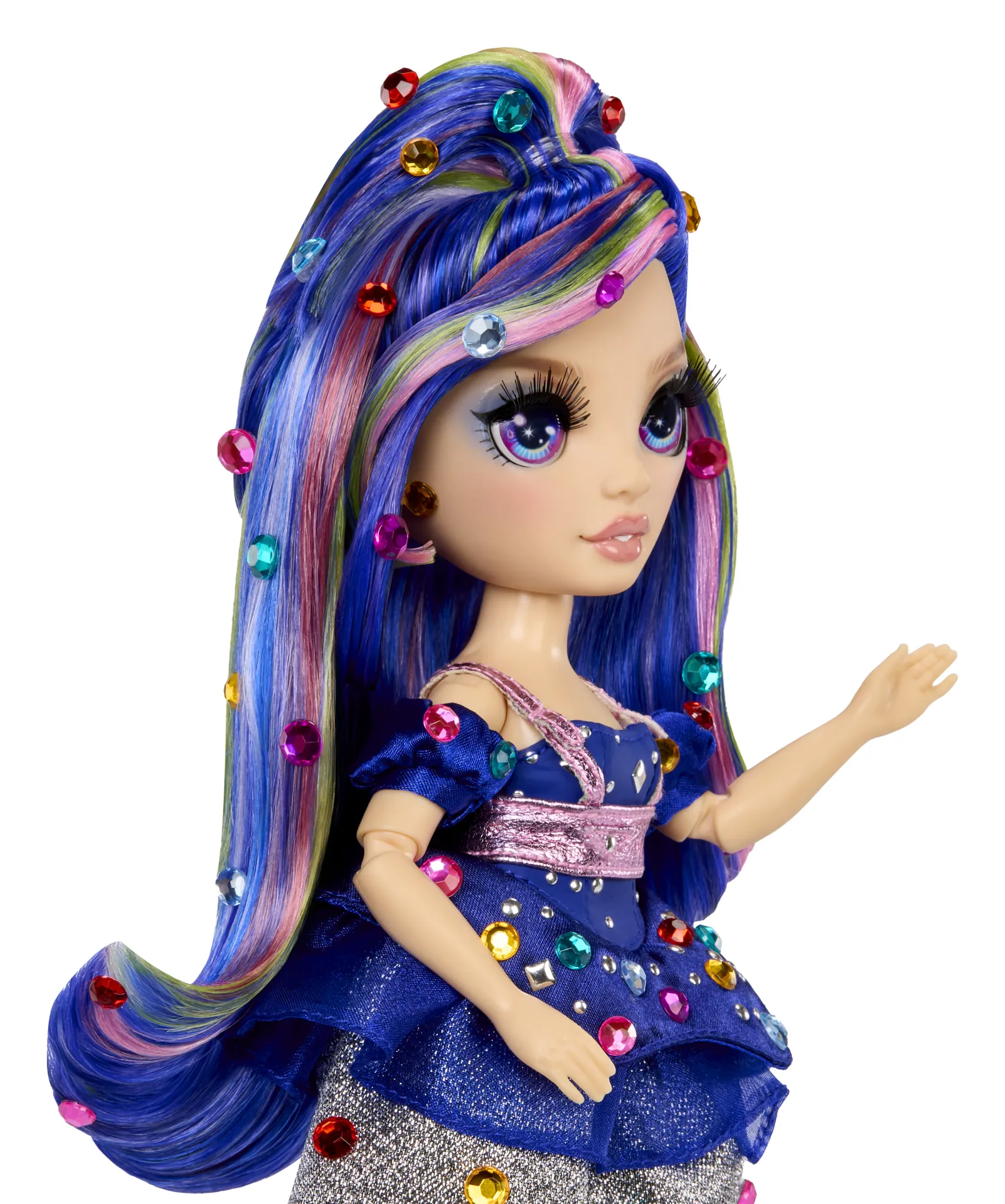 Rainbow High Be Dazzling Fashion Dolls- Genevieve Bleue (Blue) – Bild 7