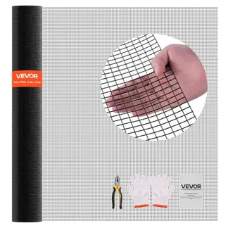 VEVOR Gartenzaun 183 cm x 30,48 m, Maschenbreite 1,27×1,27 cm, φ1,06 mm verzinkter Maschendraht-Zaun, vinylbeschichteter Hühnerdrahtzaun, Schweißgitter Gartenpflanzenzaun für Kaninchen & Geflügel VEVOR Gartenzaun 183 cm x 30,48 m, Maschenbreite 1,27×1,27 cm, φ1,06 mm verzinkter Maschendraht-Zaun, vinylbeschichteter Hühnerdrahtzaun, Schweißgitter Gartenpflanzenzaun für Kaninchen & Geflügel