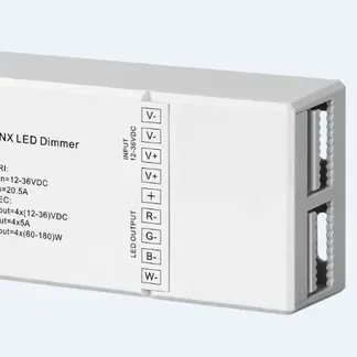 Synergy 21 LED Serie EOS 08 KNX Controller Dimmer 4*5A + dynamic color effects Synergy 21 LED Serie EOS 08 KNX Controller Dimmer 4*5A + dynamic color effects