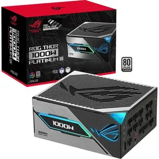 ASUS ROG -THOR-1000P3-GAMING-E Netzteil 1000 W 20+4 pin ATX ATX Schwarz ASUS ROG -THOR-1000P3-GAMING-E Netzteil 1000 W 20+4 pin ATX ATX Schwarz