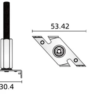 Powergear Mini 1PH 1 DECKENMONTAGE EZCLICK MIT Stange, Weiß, 1 meter Powergear Mini 1PH 1 DECKENMONTAGE EZCLICK MIT Stange, Weiß, 1 meter