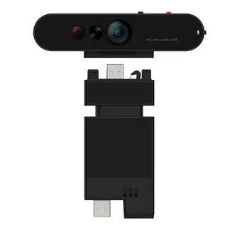 Lenovo ThinkVision MC60 (S) Webcam 1920 x 1080 Pixel USB 2.0 Schwarz Lenovo ThinkVision MC60 (S) Webcam 1920 x 1080 Pixel USB 2.0 Schwarz