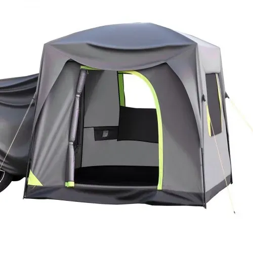 VEVOR SUV-Zelt Camping Auto-Zelt (248 x 308 x 230 cm) wasserdichtes PU2000 geräumiges Doppelschicht-Design für 5-8 Personen, SUV-Campingzelt mit Fenstern & Netzfenstern & Regendach & Tasche – Bild 10