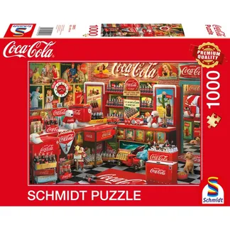 Coca Cola – Nostalgie-Shop, Puzzle Coca Cola – Nostalgie-Shop, Puzzle