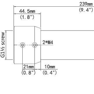 ALLNET IP Kamera zbh. Pendant mount/Decken for ALL-CAM2498-LEP ALLNET IP Kamera zbh. Pendant mount/Decken for ALL-CAM2498-LEP