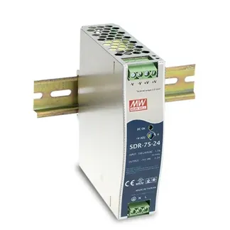 MEAN WELL Netzteil – 48V 75W Hutschiene, schmal MEAN WELL Netzteil – 48V 75W Hutschiene, schmal