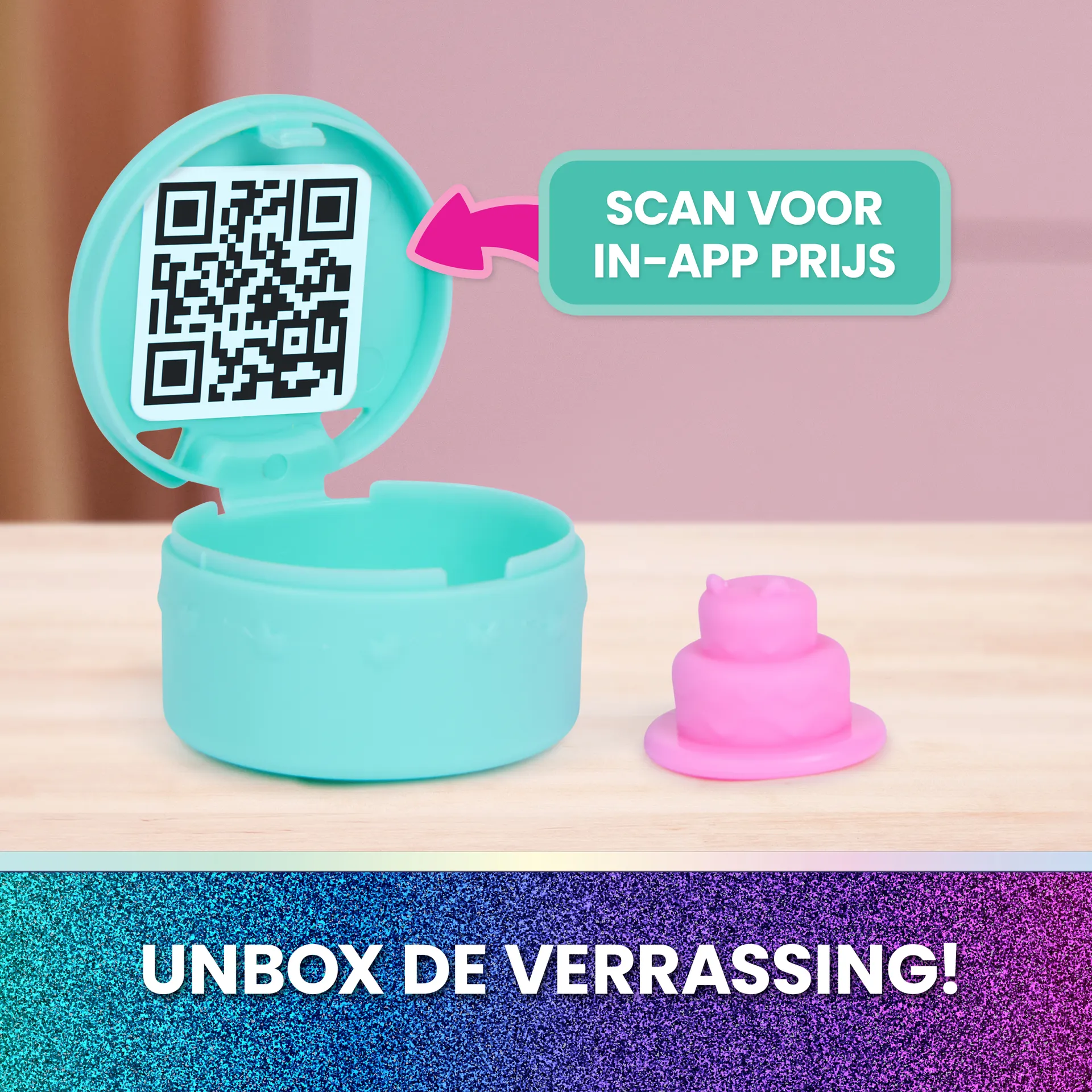 Gabby's Dollhouse DREAMWORKS : DER FILM - Portal Raum "Cakeys zuckersüße Sprinkleküche" mit Spielfigur & Zubehör – Bild 4