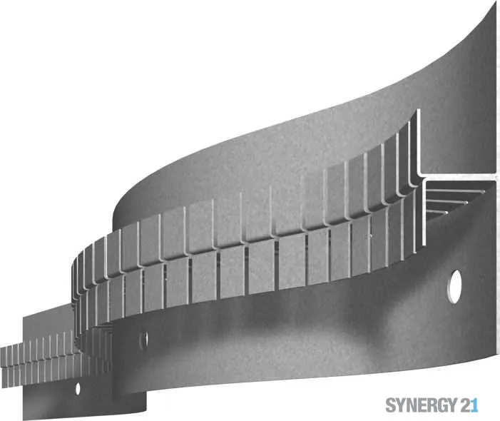 Synergy 21 LED Profil 200cm, Zinkblech TYP-B20 Flex Synergy 21 LED Profil 200cm, Zinkblech TYP-B20 Flex