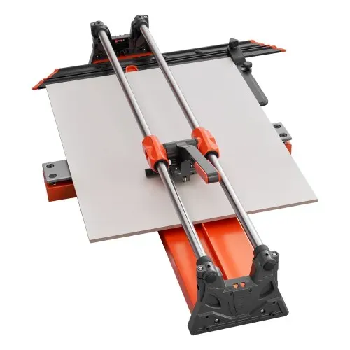 VEVOR Fliesenschneider 1000 mm, Fliesenschneidmaschine mit Verschiebbarem Schneidkopf & Federbelasteter Basis, Winkelanschlag, Wolframkarbid-Trennscheibe, Ausrichthilfe, für Keramikfliesen – Bild 8