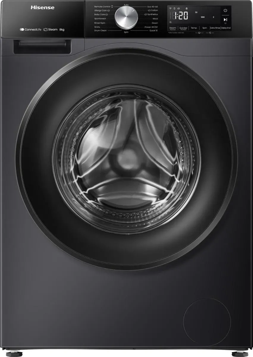 Hisense 3S Freistehend Waschmaschine, 8 kg Hisense 3S Freistehend Waschmaschine, 8 kg