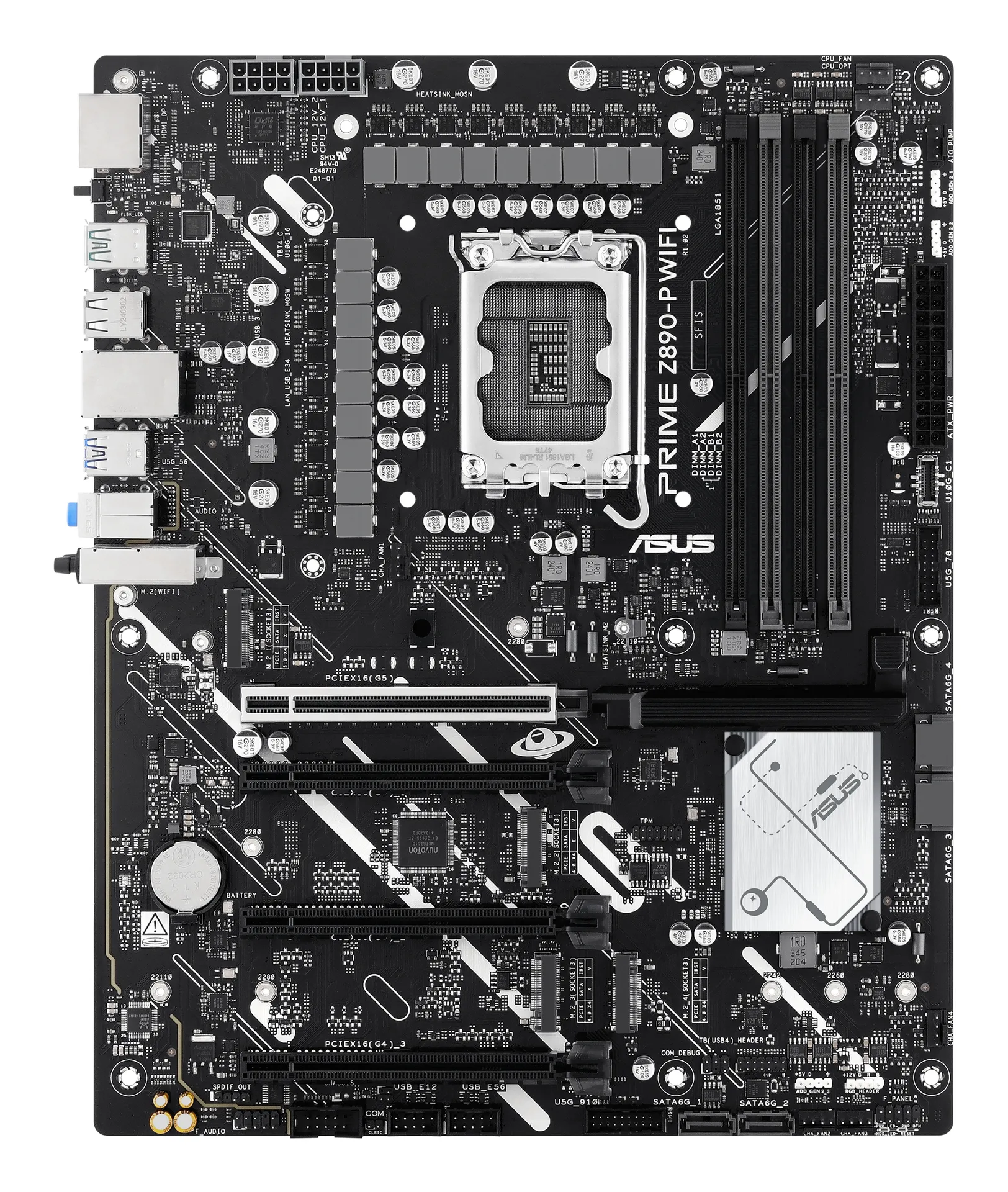 ASUS PRIME Z890-P WIFI Intel Z890 LGA 1851 (Socket V1) ATX – Bild 2
