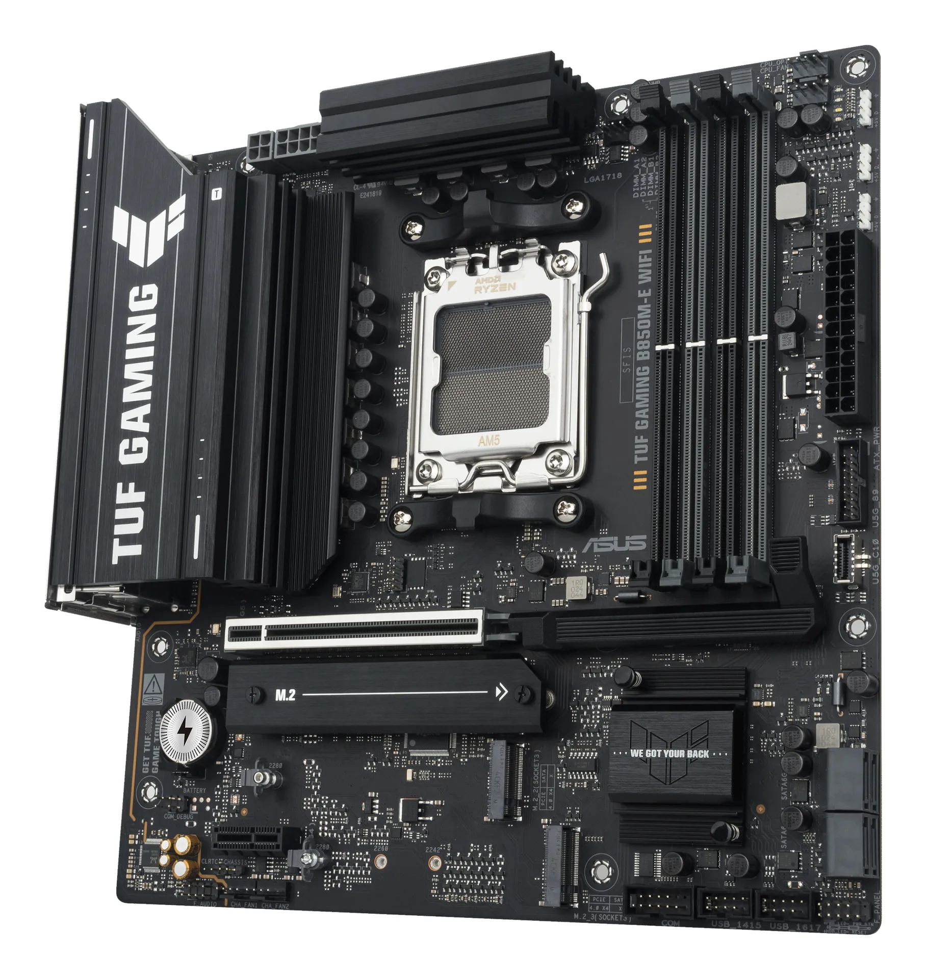 ASUS TUF GAMING B850M-E WIFI AMD B850 Sockel AM5 micro ATX – Bild 4