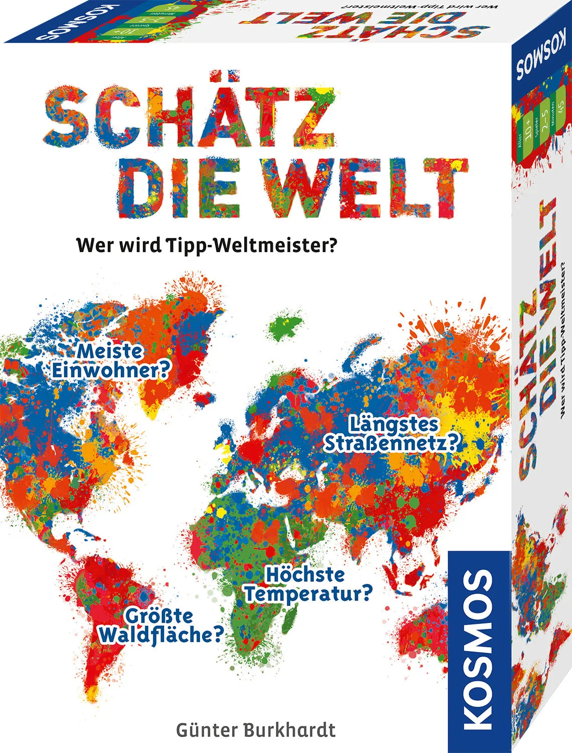 Kosmos Schätz die Welt 45 min Brettspiel Bildend Kosmos Schätz die Welt 45 min Brettspiel Bildend