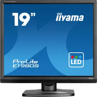 iiyama ProLite E1980S-B1 Computerbildschirm 48,3 cm (19″) 1280 x 1024 Pixel VGA LED Schwarz iiyama ProLite E1980S-B1 Computerbildschirm 48,3 cm (19″) 1280 x 1024 Pixel VGA LED Schwarz