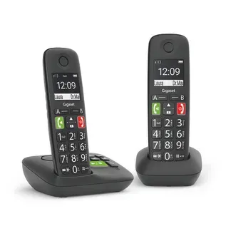 Gigaset E290 A DUO schwarz Gigaset E290 A DUO schwarz