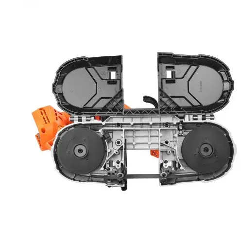 VEVOR 20 V Akku Bandsäge, 65 mm Schnitttiefe, mit bürstenlosem Motor, kabelloses & kompaktes Portaband, Aufhängehaken, 0–192 m/min variable Drehzahl, zum Schneiden von Metall, Holz (nur Werkzeug) – Bild 9