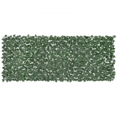 VEVOR Sichtschutzzaun Efeu, 99x249cm, künstlicher grüner Wandschirm, grüner Efeuzaun mit verstärkter Verbindung, künstliche Hecken mit Weinblättern, Dekoration für Garten, Hof, Balkon, Terrassendeko – Bild 8