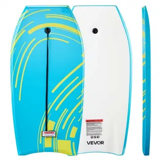 VEVOR Bodyboard 105,5×52 cm, Wellenboard aus IXPE HDPE mit EPS-Kern, Surfbrett inkl. Handgelenkleine UV-Schutz für Anfänger & Fortgeschrittene bis 82 kg, Schwimmboard für Strand Meer Schwimmbad Surfen VEVOR Bodyboard 105,5×52 cm, Wellenboard aus IXPE HDPE mit EPS-Kern, Surfbrett inkl. Handgelenkleine UV-Schutz für Anfänger & Fortgeschrittene bis 82 kg, Schwimmboard für Strand Meer Schwimmbad Surfen