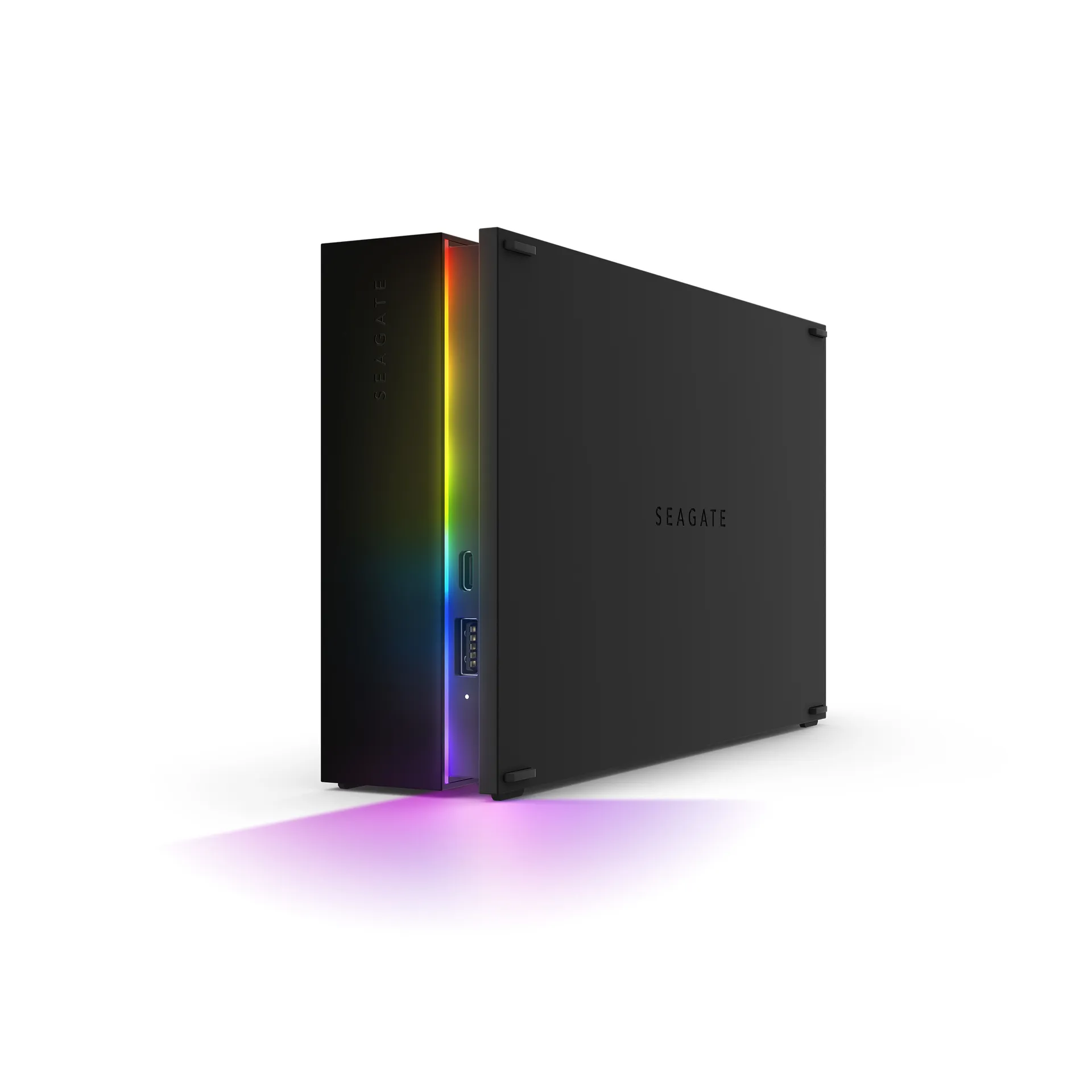 Seagate FireCuda Gaming Hub Externe Festplatte 8 TB Micro-USB B / USB Type-A / USB Type-C 3.2 Gen 1 (3.1 Gen 1) Schwarz – Bild 3