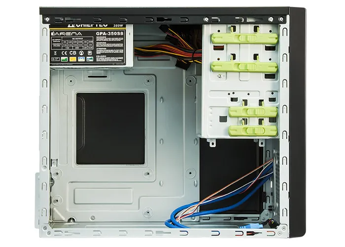 Chieftec XT-01B-350GPB Computer-Gehäuse Mini Tower Schwarz 350 W – Bild 5