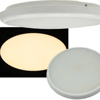 LED Deckenleuchte „SALAO 22 WW“ IP54 22W, 2200lm, 3000K, HF Bewegungsmelder LED Deckenleuchte „SALAO 22 WW“ IP54 22W, 2200lm, 3000K, HF Bewegungsmelder