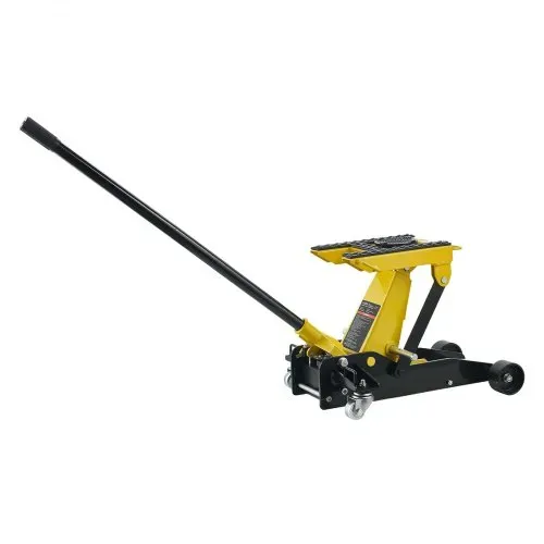 VEVOR Hydraulischer Rangierwagenheber 2 t Tragkraft, Flacher Wagenheber aus Stahl mit Einkolben-Schnellhubpumpe, Autoheber für Pkw, Motorräder und ATVs, 150–435 mm Hubbereich, Rennwagenheber – Bild 10