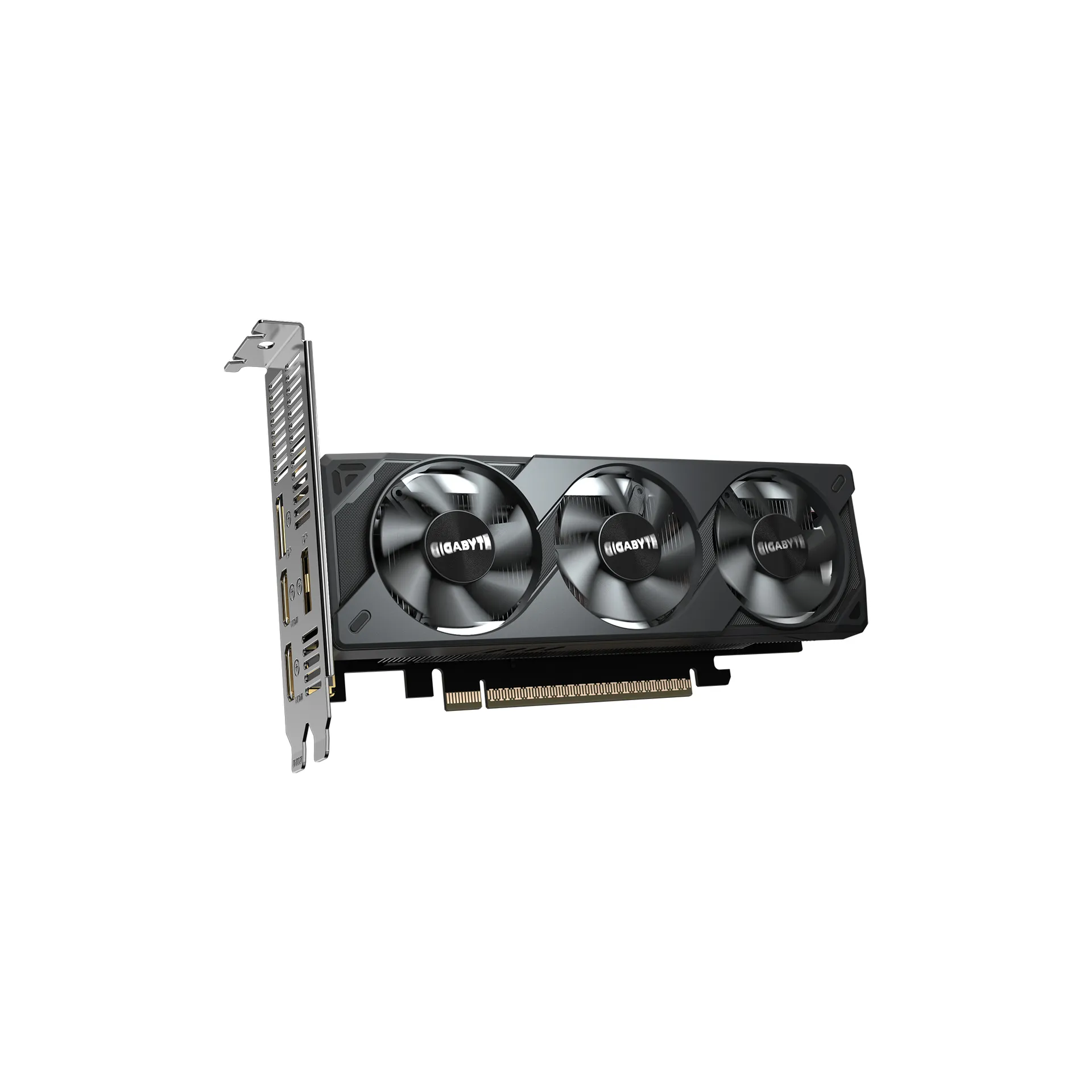 GIGABYTE GeForce RTX 5050 OC Low Profile 8G Grafikkarte - 8GB GDDR6, 128bit, PCI-E 5.0, 2587MHz Kerntakt, 2 x DP, 2 x HDMI, NVIDIA DLSS 4, GV-N5050OC-8GL – Bild 2